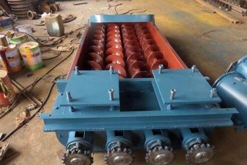 雙螺旋輸送機現場案例